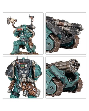 HH: LEGIONES ASTARTES - RAPIER LASER DESTROYER AND QUAD LAUNCHER BATTERY