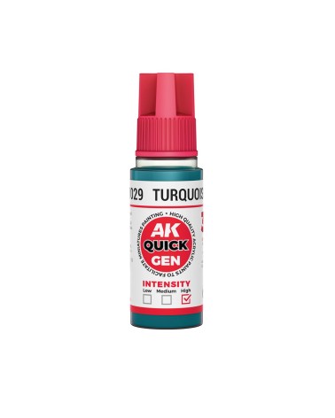 TURQUOISE BLUE (18ML) - QUICK GEN