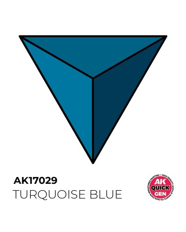 TURQUOISE BLUE (18ML) - QUICK GEN