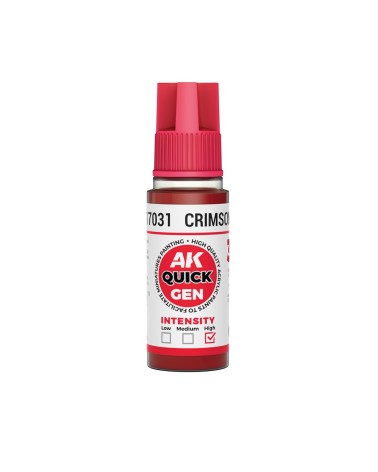 CRIMSON RED (18ML) - QUICK GEN