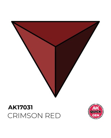 CRIMSON RED (18ML) - QUICK GEN