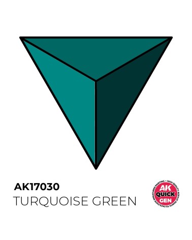 TURQUOISE GREEN (18ML) - QUICK GEN