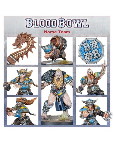 BLOOD BOWL: NORSE TEAM - NORSCA RAMPAGERS