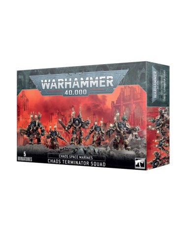 40K: CHAOS SPACE MARINES - CHAOS TERMINATORS SQUAD