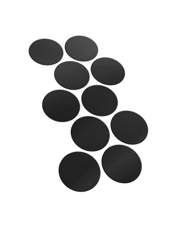 SELF-ADHESIVE MAGNETIC BASES ROUND 60MM X10