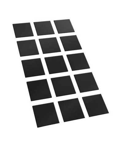 SELF-ADHESIVE MAGNETIC BASES SQUARE 50X50MM X15