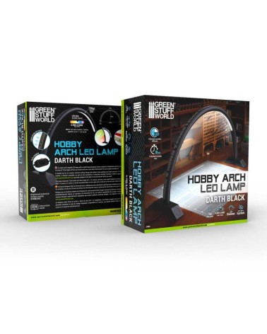 HOBBY ARCH LED LAMP - DARTH BLACK