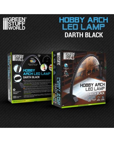 HOBBY ARCH LED LAMP - DARTH BLACK