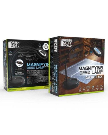 MAGNIFYING DESK LAMP - NEGRO/BLACK
