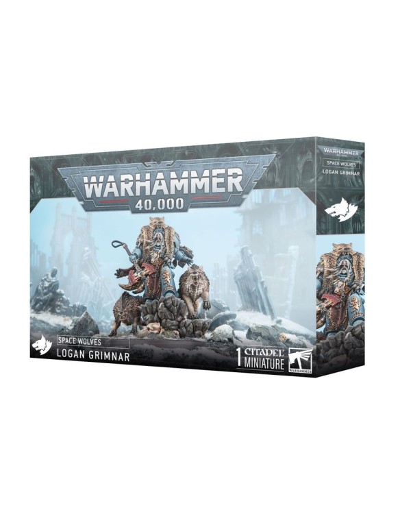 40K: SPACE WOLVES - LOGAN GRIMNAR