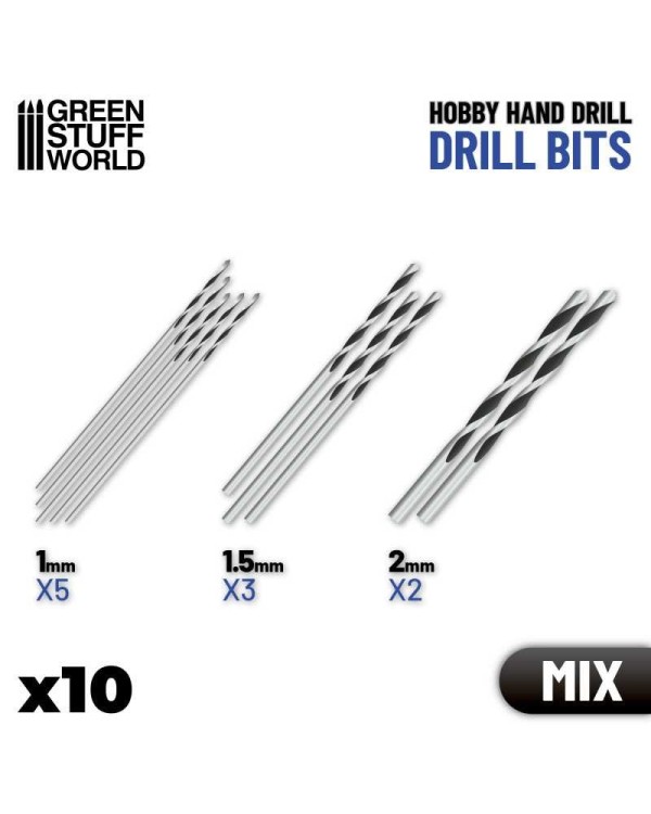 DRILL BITS MIX X10