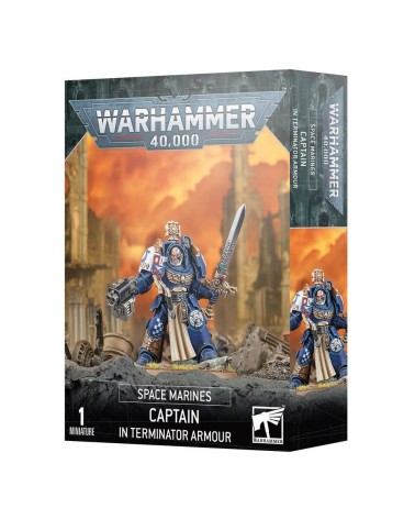 40K: SPACE MARINES - CAPTAIN IN TERMINATOR ARMOUR