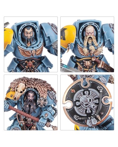40K: SPACE WOLVES - WOLF GUARD TERMINATORS
