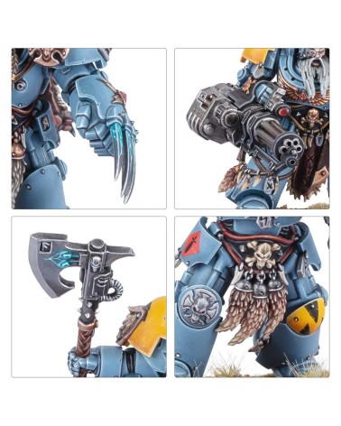 40K: SPACE WOLVES - WOLF GUARD TERMINATORS