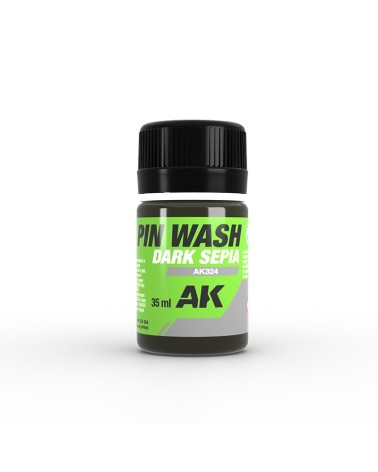 PIN WASH DARK SEPIA 35ML