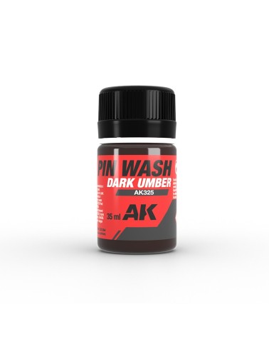 PIN WASH DARK UMBER 35ML