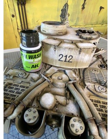 PIN WASH DARK UMBER 35ML