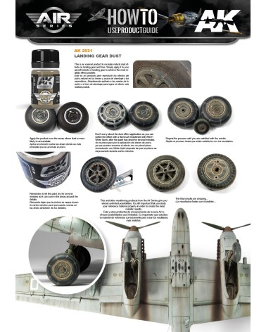 LANDING GEAR DUST EFFECT 35ML