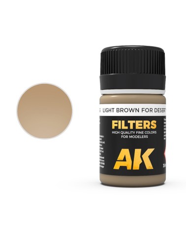LIGHT BROWN FOR DESERT YELLOW FILTER 35ML