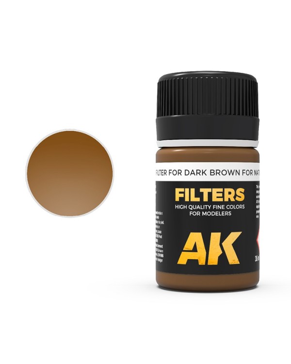 DARK BROWN FOR NATO AND GREEN FILTER 35ML