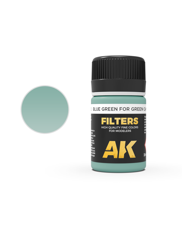 BLUE GREEN FOR GREEN CAMO FILTER 35ML
