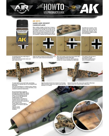 SAND AND DESERT CAMOUFLAGE PANELINER 35ML