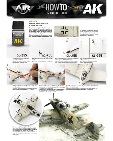 WHITE AND WINTER CAMOUFLAGE PANELINER 35ML | Comprar en Troll Cave