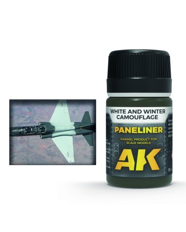 WHITE AND WINTER CAMOUFLAGE PANELINER 35ML | Comprar en Troll Cave