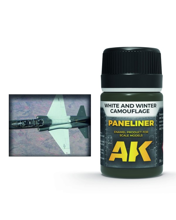 WHITE AND WINTER CAMOUFLAGE PANELINER 35ML | Comprar en Troll Cave