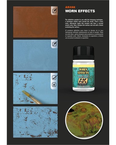 WORN EFFECTS ACRYLIC FLUID 35ML
