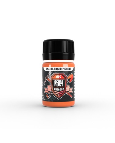 OCHRE RUST ENAMEL LIQUID PIGMENT 35ML