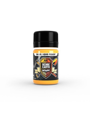OCHRE EARTH ENAMEL LIQUID PIGMENT 35ML