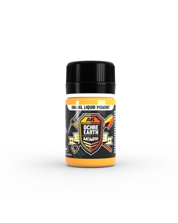 OCHRE EARTH ENAMEL LIQUID PIGMENT 35ML