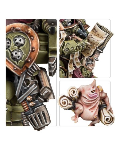 40K: DEATH GUARD - SCRIBBUS WRETCH THE TALLYMAN