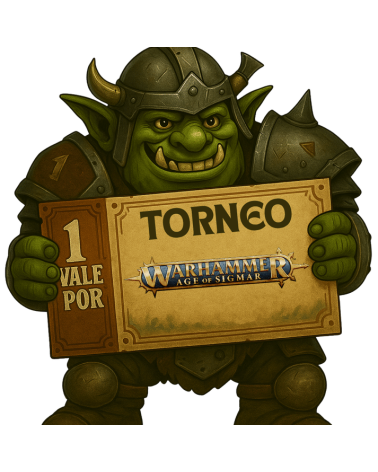 TICKET TORNEO AGE OF SIGMAR 03/08/2025